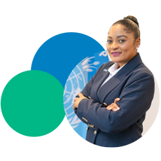 Official portrait of WFP woman employee