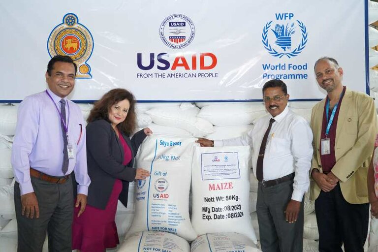 US supports the Sri Lankan government in providing Thriposha to mothers and children through WFP