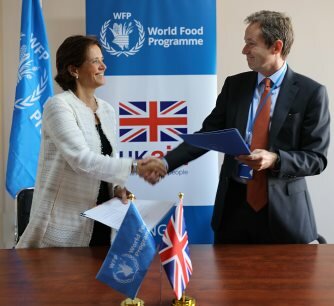 UK becomes one of WFP Jordan's largest donors with new funds to support refugees