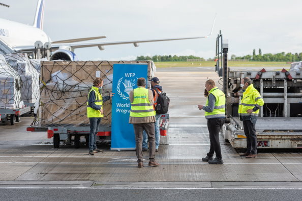 COVID-19:  Humanitarian air deliveries to Africa ramped up with dispatch from UN's new cargo hub in Belgium