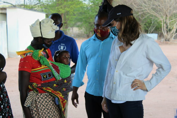 In Mozambique, Jordan's Princess Sarah Zeid supports WFP, Government efforts to break malnutrition's "vicious cycle"