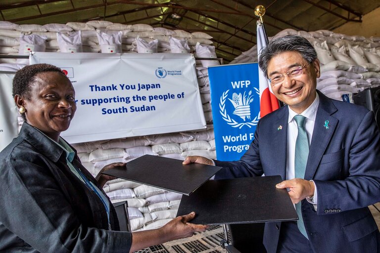  Japan donates US$ 9 million to WFP to tackle food insecurity in South Sudan 