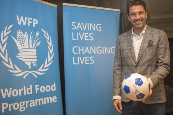 Gianluigi Buffon named Goodwill Ambassador of the United Nations World Food Programme