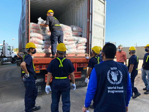 First WFP food supplies for vulnerable school children arrive in Venezuela
