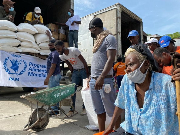 WFP boosts its ongoing support in Haiti as quake compounds miseries