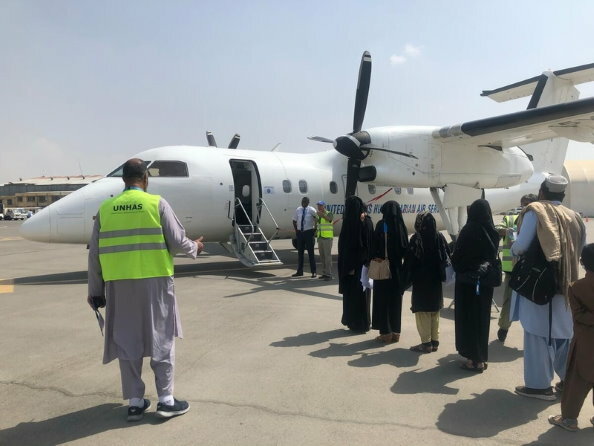  First humanitarian flight to Kabul since Taliban takeover marks turning point in crisis