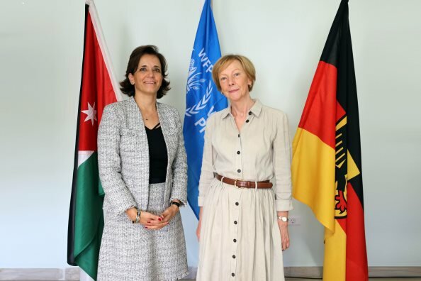 German increases support for WFP in Jordan 