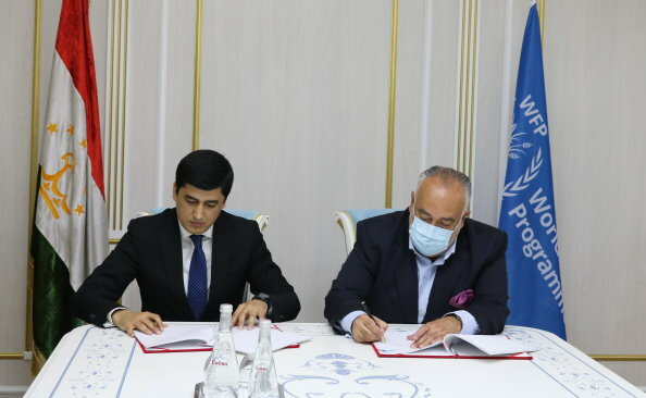 WFP and Tajik Committee for environmental protection launch a climate change adaptation project 