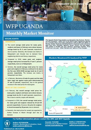 Uganda - Monthly Market Monitor, 2019