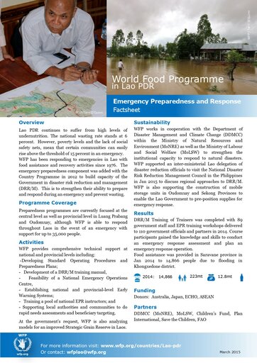 Emergency Preparedness and Response Factsheet