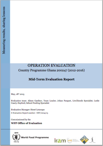 Ghana CP 200247 (2012-2016): A mid-term Operation Evaluation