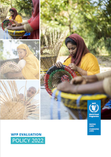WFP Evaluation Policy 2022