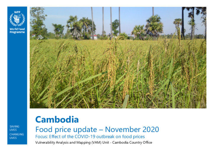 Cambodia - Food Price Update - November 2020