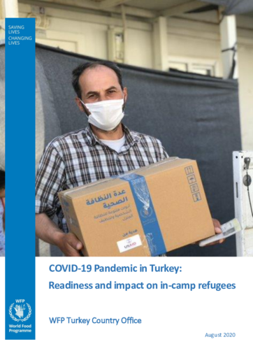 August 2020 – COVID-19 Pandemic in Türkiye: An Assessment of Readiness and Impact on Refugees Living in Camps