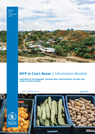 WFP Bangladesh – Cox’s Bazar Information Booklet – July 2021