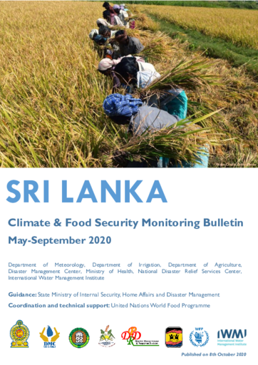 Climate and Food Security Monitoring Bulletin (May-September 2020)