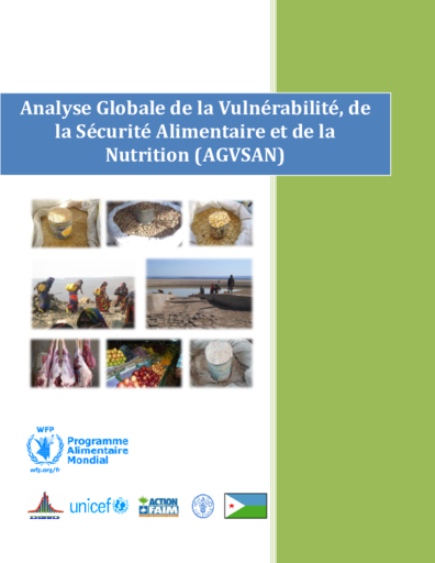 Analyse Globale de la Vulnérabilité, de la Sécurité Alimentaire et de la Nutrition (CFSVA-Djibouti 2014)