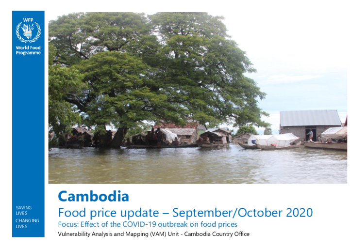 Cambodia - Food Price Update - Sept-Oct 2020
