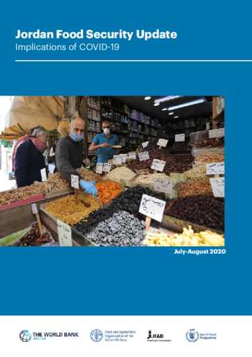 Jordan Food Security Update-Implications of COVID-19 July-Aug 2020 