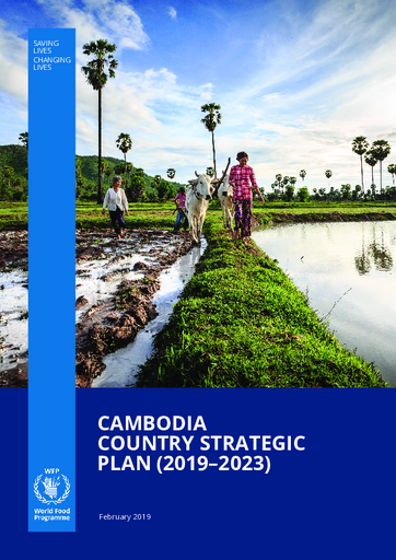 WFP Cambodia Country Strategic Programme - 2019-2023