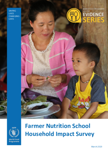 WFP Laos - Farmer Nutrition School Household Impact Survey