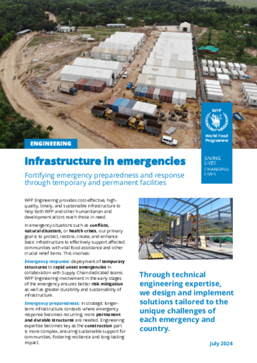 Infrastructure in emergencies