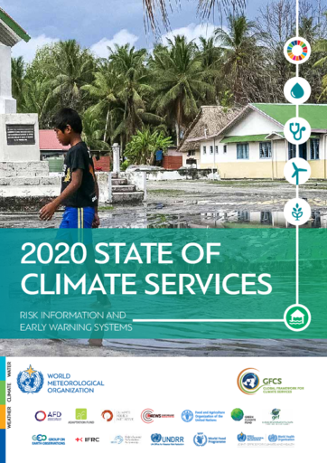 2020 State of Climate Services: Risk Information and Early Warning Systems