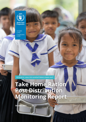 School-feeding take-home ration – post-distribution monitoring (PDM) report 2021