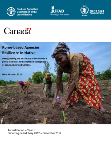 Rome-based Agencies Canada Resilience Initiative -      2017 Annual Report