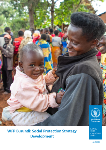 WFP Burundi Social Protection Strategy Development 2021