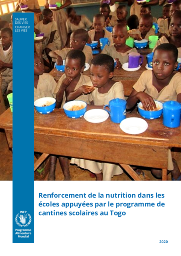 La nutrition dans les écoles à cantines au Togo
