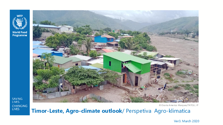 Agro Climate Outlook