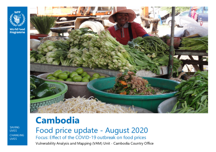 Cambodia - Food Price Update - August 2020