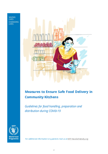 Measures to Ensure Safe Food Delivery in Community Kitchens 