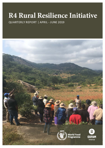 R4 Rural Resilience Initiative - Quarterly Report April-June 2019