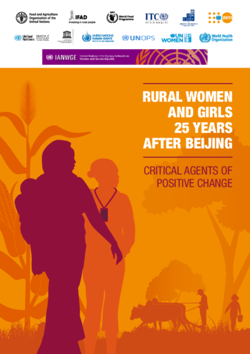 Rural Women and Girls: 25 years after Beijing – Critical Agents of Positive Change