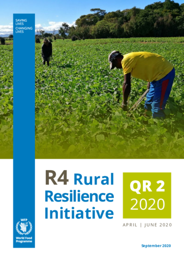 R4 Rural Resilience Quarterly Report - April-June 2020