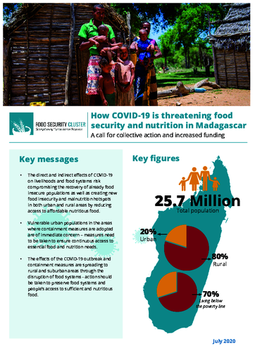 WFP Madagascar - How COVID-19 is threatening food security and nutrition in Madagascar