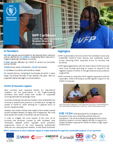WFP Caribbean COVID-19 Situation Reports
