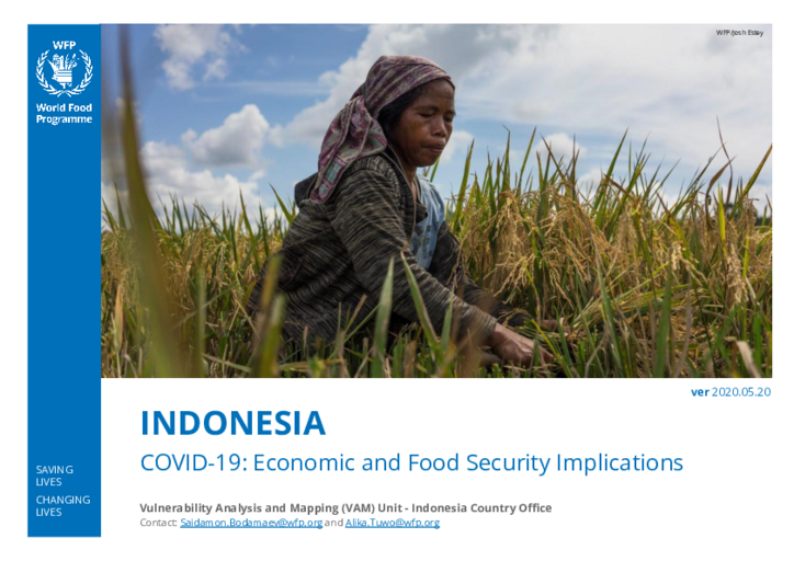 Indonesia - COVID-19  Economic and Food Security Implications