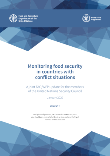 Monitoring food security in countries with conflict situations