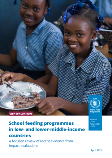 School feeding programmes in low- and lower-middle-income countries