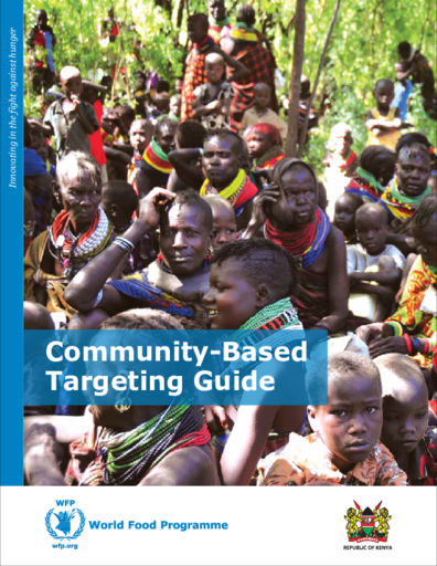 Community-Based Targeting Guide
