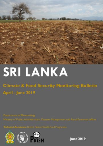 Sri Lanka - Climate and Food Security Monitoring Bulletin