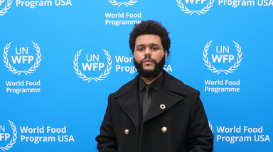 UNWFP Goodwill Ambassador Abel "The Weeknd" Tesfaye