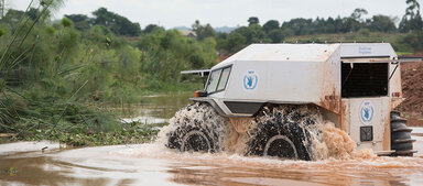 WFP Sherp delivering meals in South Sudan