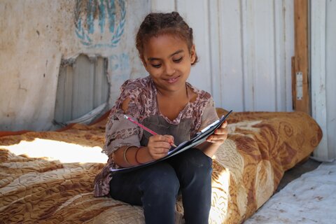 ‘Dear people of the world’: Two girls in Yemen, two letters for Children’s Day