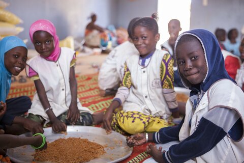School feeding in Senegal brings the wider community into the mix