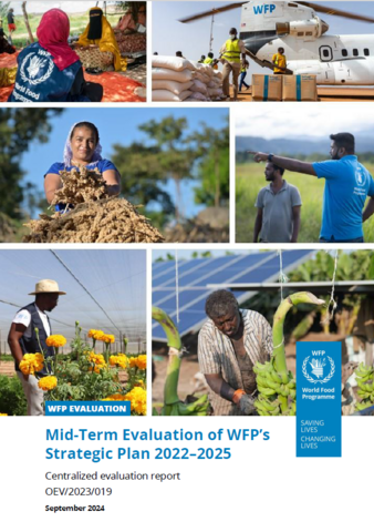 Collage of WFP activities in six regions