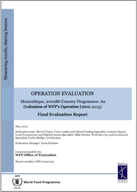 Mozambique CP 200286 (2012-2015): A mid-term Operation Evaluation